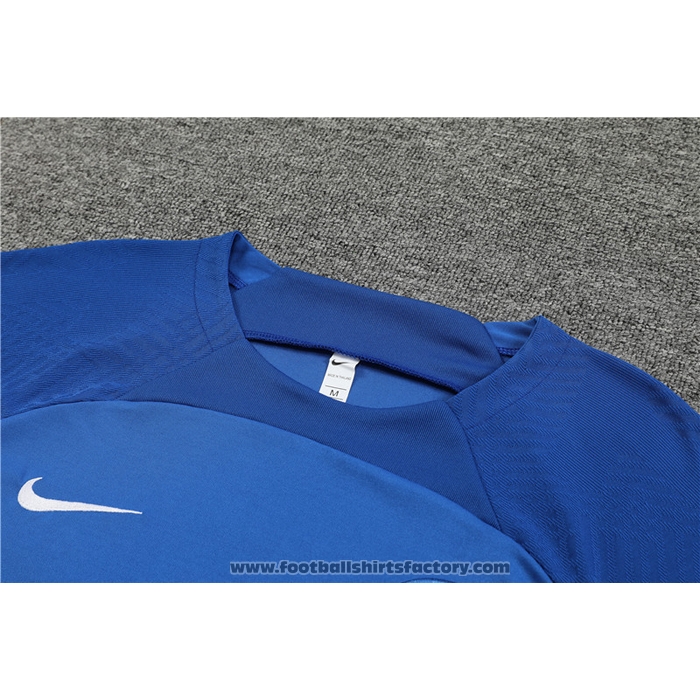 Tracksuit Paris Saint-Germain Short Sleeve 2022-2023 Blue Oscuro - Shorts
